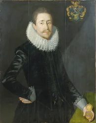 Portræt af Bocke Jochems Hoppers, 1622
