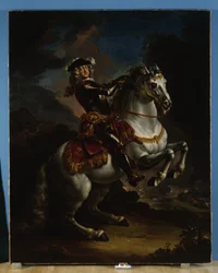 Kurfyrst Johann Wilhelm von Pfalz-Neuburg til Hest