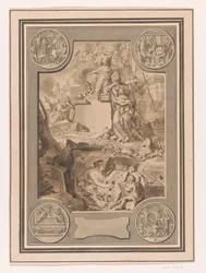 Frontispice design fra Corpus Inscriptionum