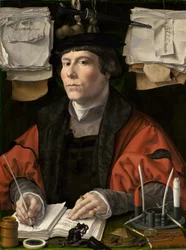 Portræt af en købmand, ca. 1530.