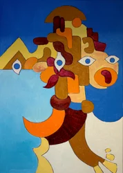 Big Sphinx, 2009 (olie på lærred)