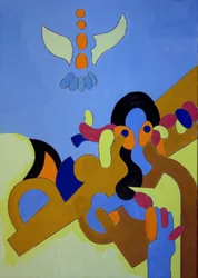 Child Prodigy, 2009 (olie på lærred)