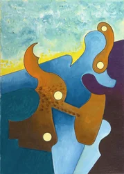 Softly as in a Morning Sunrise, 2008 (olie på lærred)