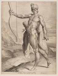 Apollon dræber pytonen