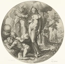 Skabelsens sjette dag: Menneskets skabelse Dies VI (titel på objekt) Creation of the World (serietitel)