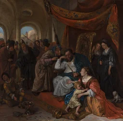 Moses og Faraos krone, ca. 1670
