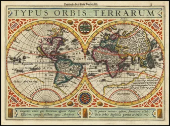 Kort fra 1631 - Typus Orbis Terrarum