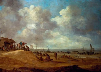 Udsigt over Scheveningen, 1649