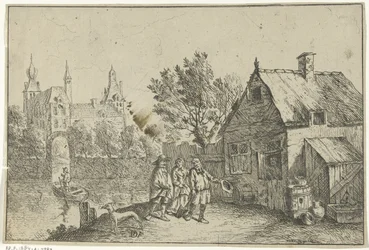 Bondehus ved vandet