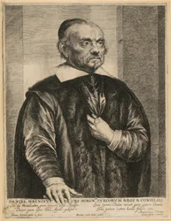 Portræt af Daniel Heinsius