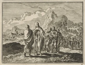 Kristus straffer Peter
