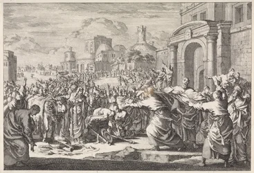 Beboere i Lystra ønsker at ofre kvæg til de to apostle