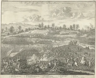 Slaget ved Turnhout, 1597 De Slagh af Turnhout i den Jaere MDXCVII (titel på objekt)