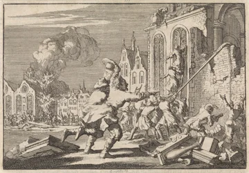 Ødelæggelse af katolske kapeller i London, 1688