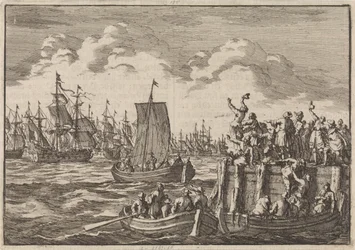 Vilhelm III rejser til England med flåden, 1688