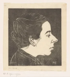Portræt af Anne Zernike