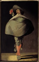 En ung herre. Maleri af Jan Martszen de Jonge (1609 - 1647)
