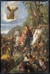 Bohdan Khmelnytsky med Tugay Bey nær Lviv.