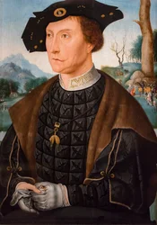 Portræt af Jan van Wassenaer vicomte af Leiden, guvernør i Friesland