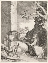 Forudsigelsen af Ahijah, 1604.