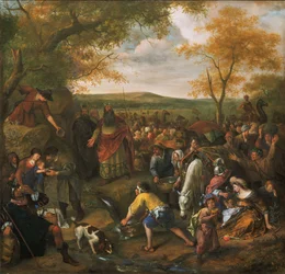 Moses slår på klippen