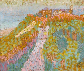 Klitterne ved Domburg, 1908.
