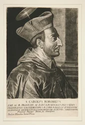 Portræt af Saint Charles Borromeo