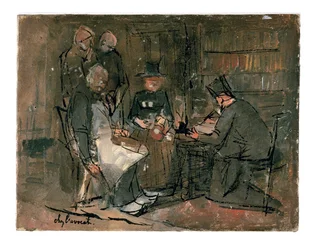 På advokatens kontor (studie)