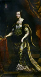 Portræt af dronning Jadwiga.