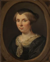 Portræt af Margaretha Verkolje, Hustru til Reinier Couturier