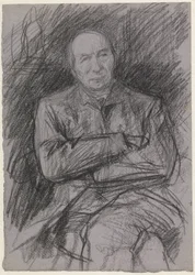 Portræt af Frederik W. van Eeden