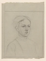 Portræt af Johanna Veth
