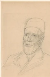 Portræt af Willem Nicolaas Dinger (?)
