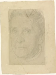 Portræt af fru M.J. van Rennès-de Jongh