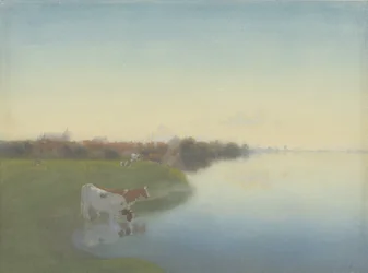 Bank of the IJssel nær Hattem