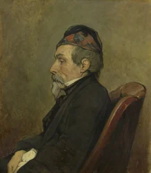 Portræt af Johan-Hendrick-Louis Meyer, Marinemaler