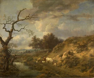 Landskab med kvæg