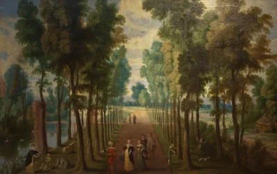 Jan Wildens (1586-1653) - Vej på bredden af åen - Sevilla Bellas Artes 22-03-2011 12-05-54
