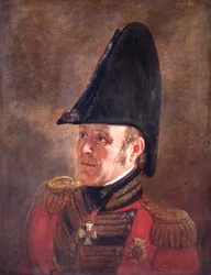 Portræt af general Sir George Cooke, britisk soldat, 1821