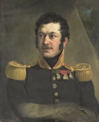 Portræt af generalløjtnant Frederik Knotzer