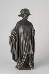 Græder fra Isabella af Bourbons grav, ca. 1475-76 (bronze)
