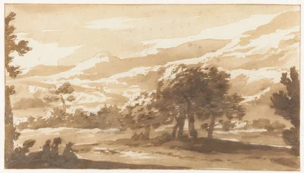Bjerglandskab i Italien