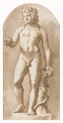 Unge Bacchus stående
