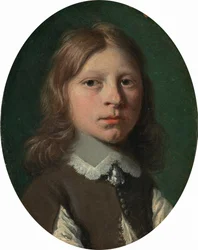 Hoved af en ung dreng, ca. 1650 (olie på kobber)