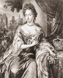 Dronning Mary II af England, Skotland og Irland.