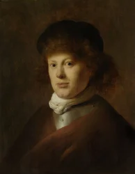 Portræt af Rembrandt Harmensz van Rijn, 1628