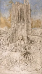Sankt Barbara, ca. 1427 (olie på panel)
