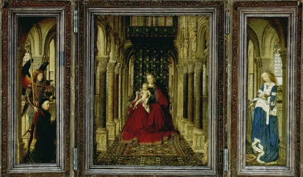 Dresden Altertavle Triptykon, 1437