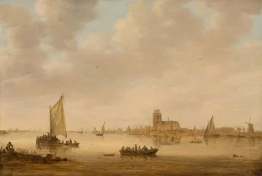 Udsigt over Dordrecht fra Dordtse Kil, 1644.