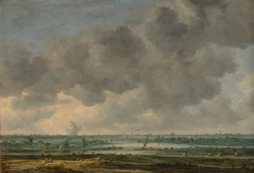 Udsigt over Haarlem og Haarlemmer Meer, 1646.
